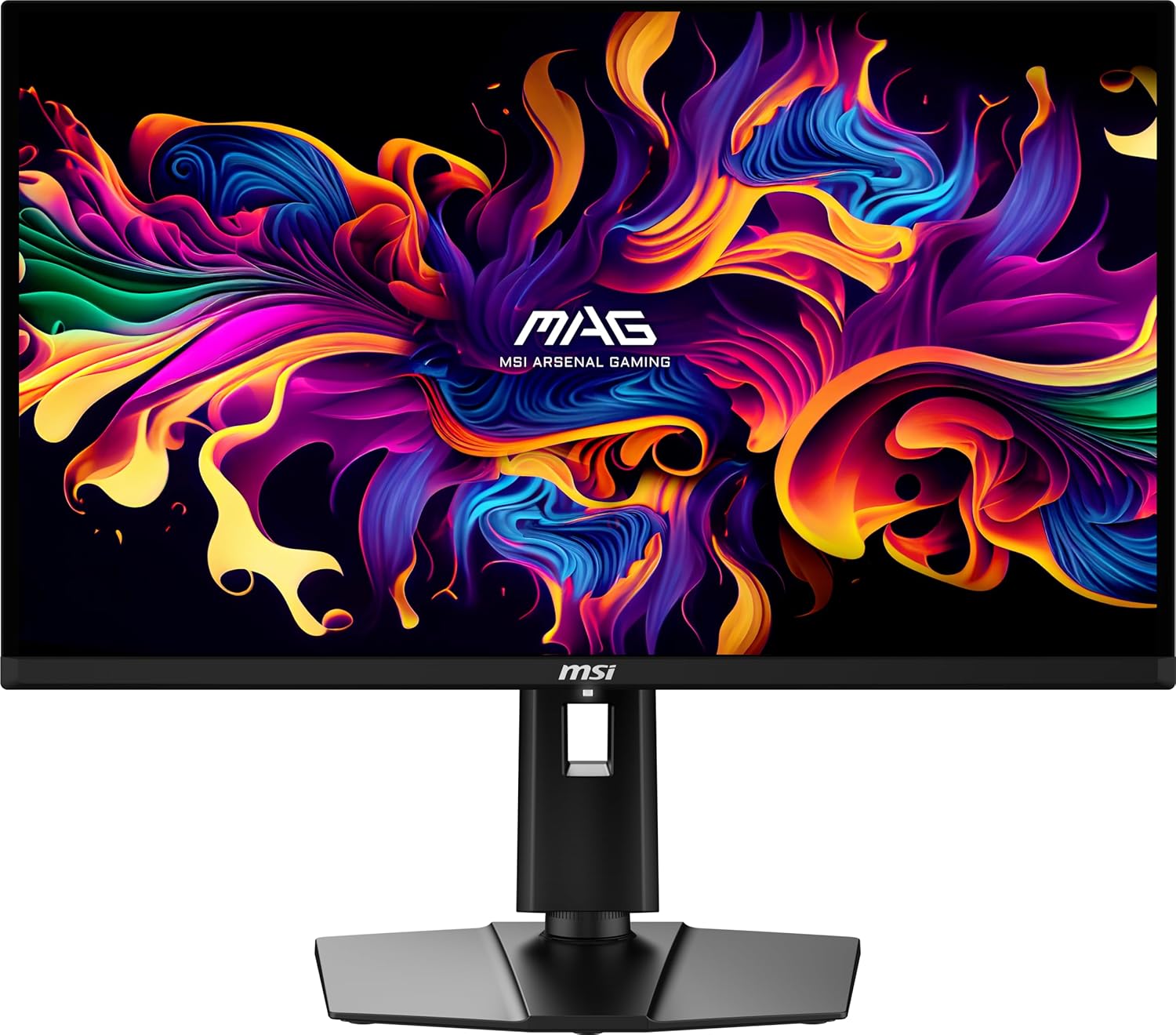 MSI MAG 271QPX QD-OLED, 27 OLED Gaming Monitor, 2560 x 1440 (QHD), OLED 0.03ms Response time, 360Hz, True Black HDR 400, HDMI, DP Port, USB Type C, Tilt, Height