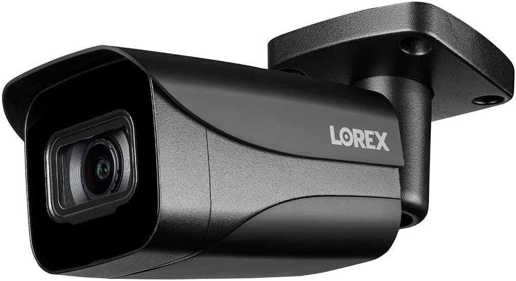 Lorex 4K Ultra HD IP PoE Add-On Indoor / Outdoor Bullet Security Camera- White