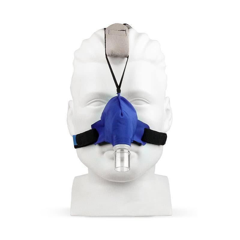 Circadiance SleepWeaver Advance Soft Cloth Nasal CPAP Mask, Leopard - 100285