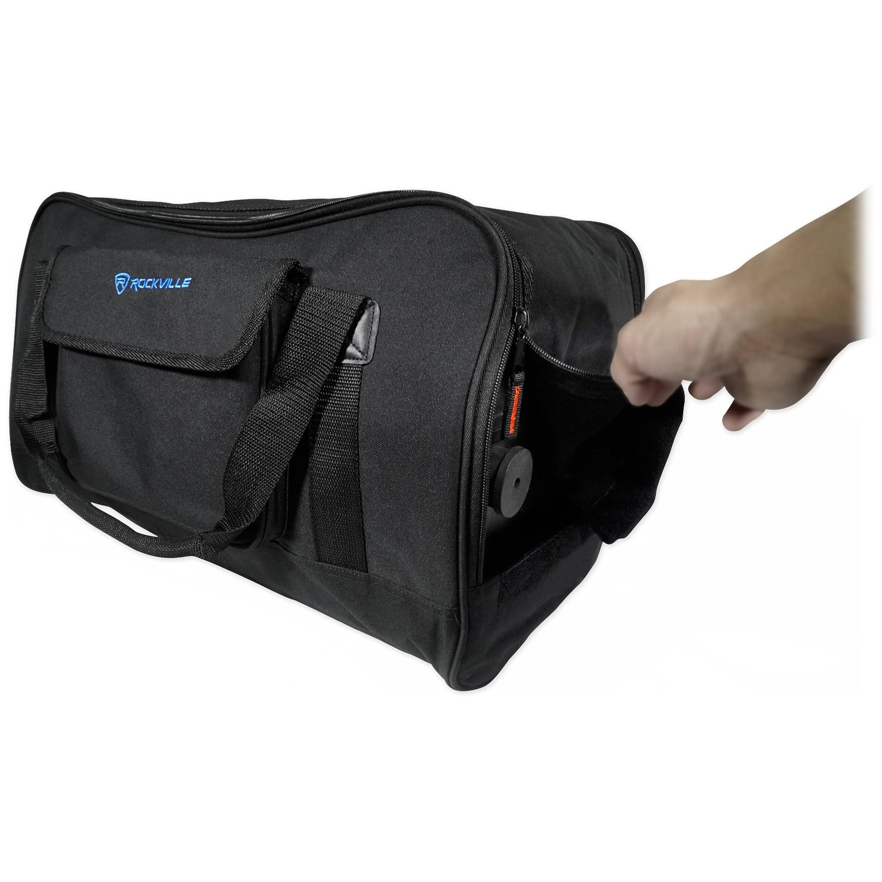 Rockville BPA10 10x22 400 Watt DJ PA Speaker w/ Bluetooth+Weather Proof Carry Bag