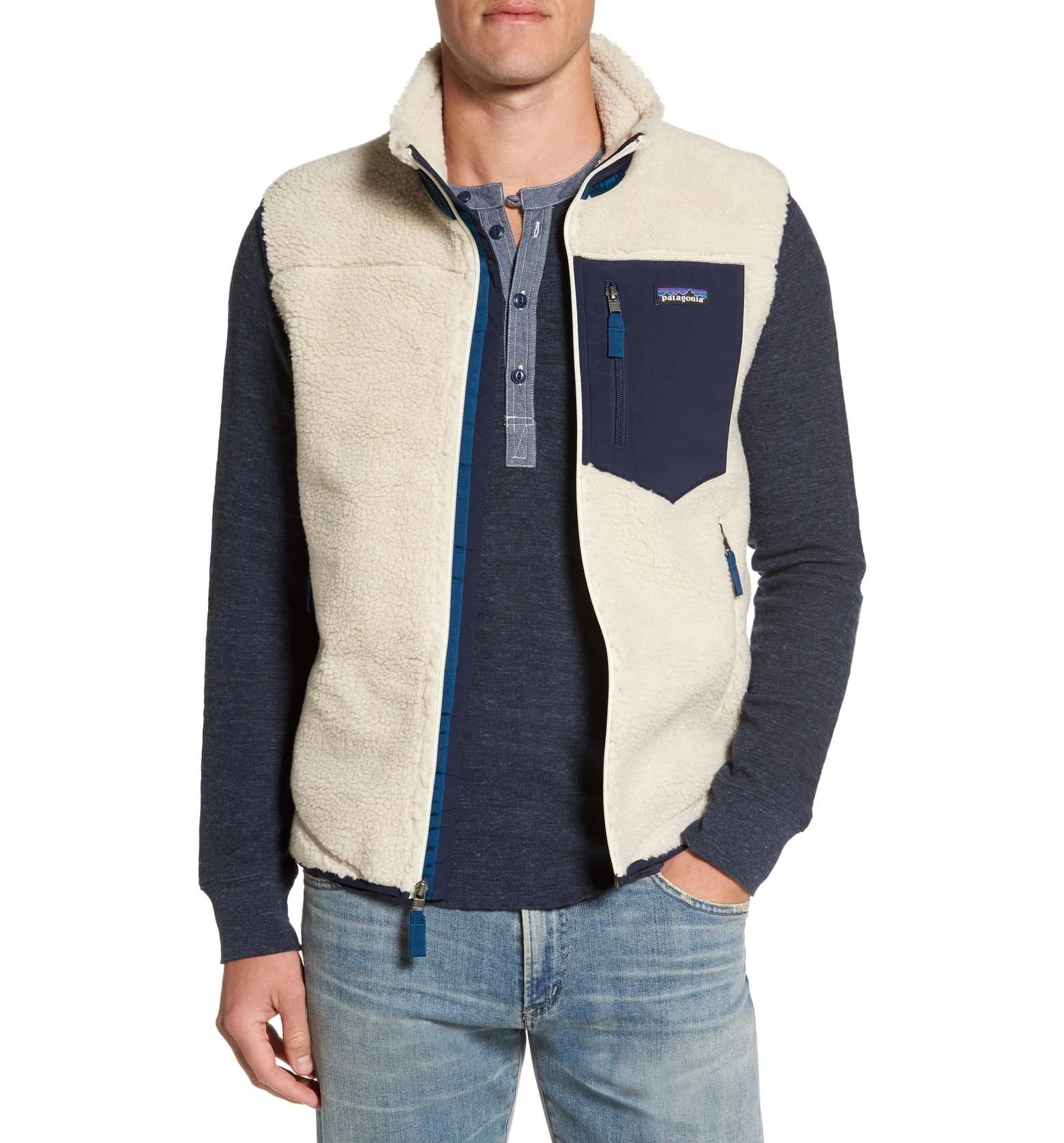 Patagonia Classic Retro-X Vest - Men&s New Navy, M
