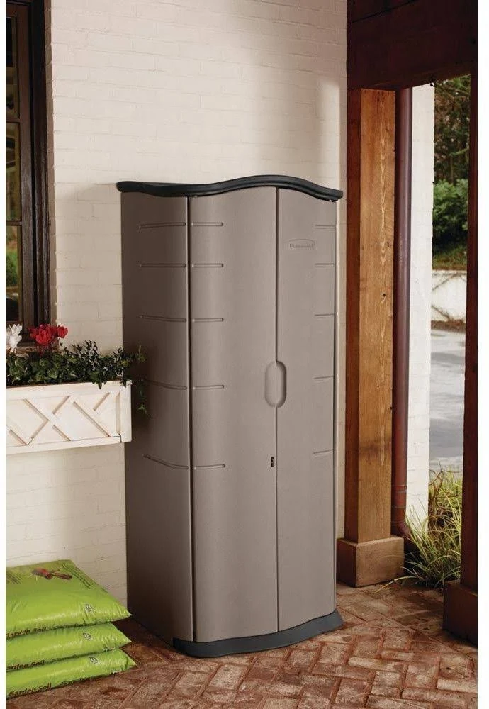 Rubbermaid 2 ft. x 2 ft. Vertical Storage Shed