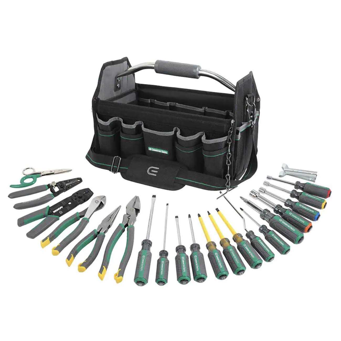 Commercial Electric 22-Piece Electrician&s Tool Set