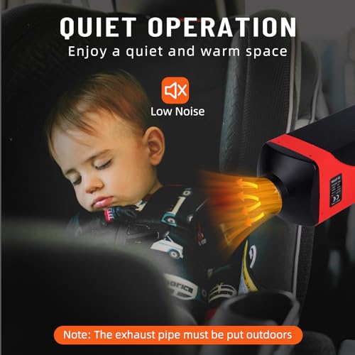 12V 2KW 5KW 8KW Diesel Heater Super Quiet Running With App Remote Control for Car, Campervan, Outdoor Camping, Big Truck, Boat, Yacht
