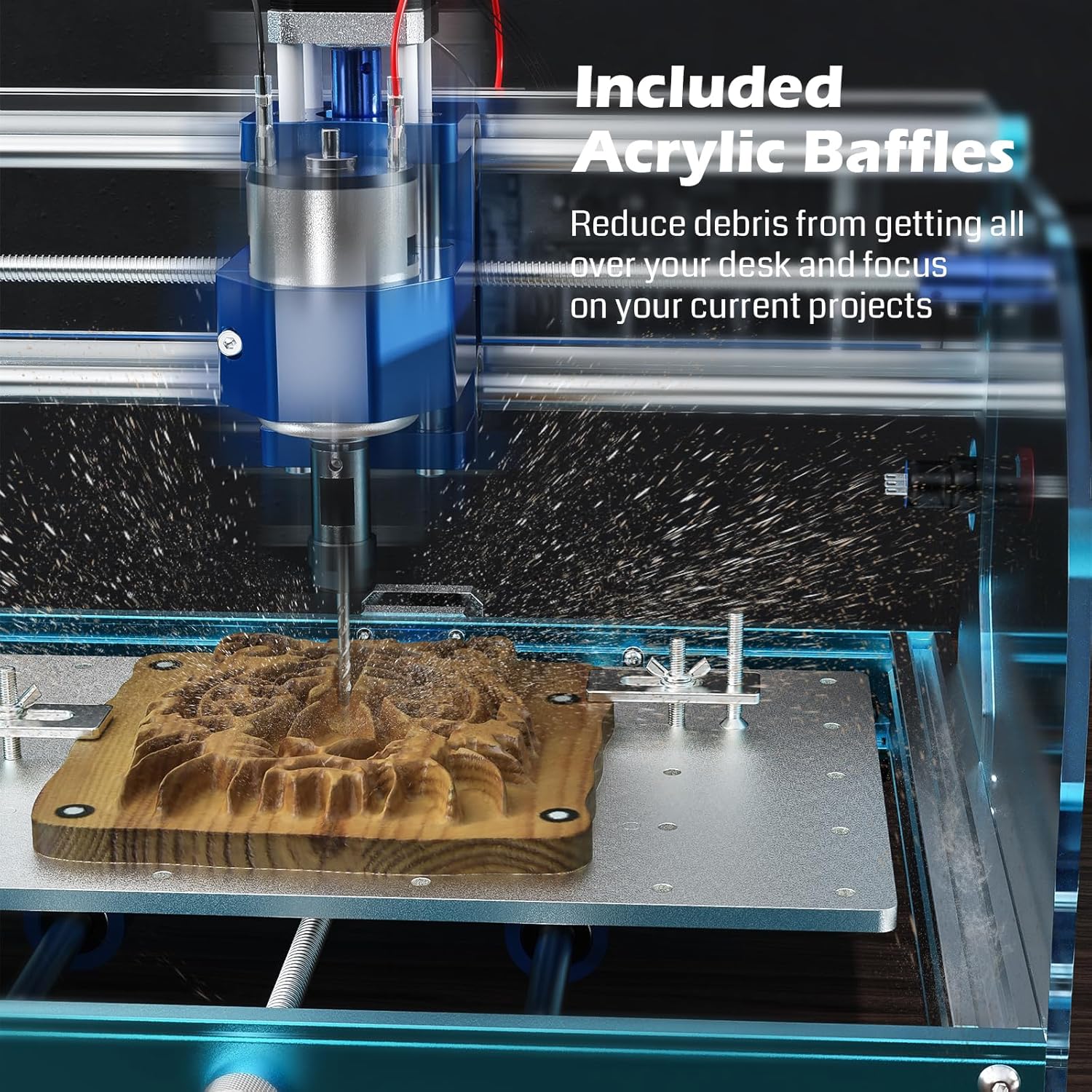 Genmitsu 3018-PROVer V2 CNC Router Machine for Beginner + Y-Axis Extension Kit