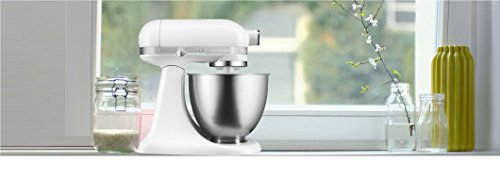 KitchenAid KSM3311XCU Stand Mixer, Contour Silver, 3.5 quart