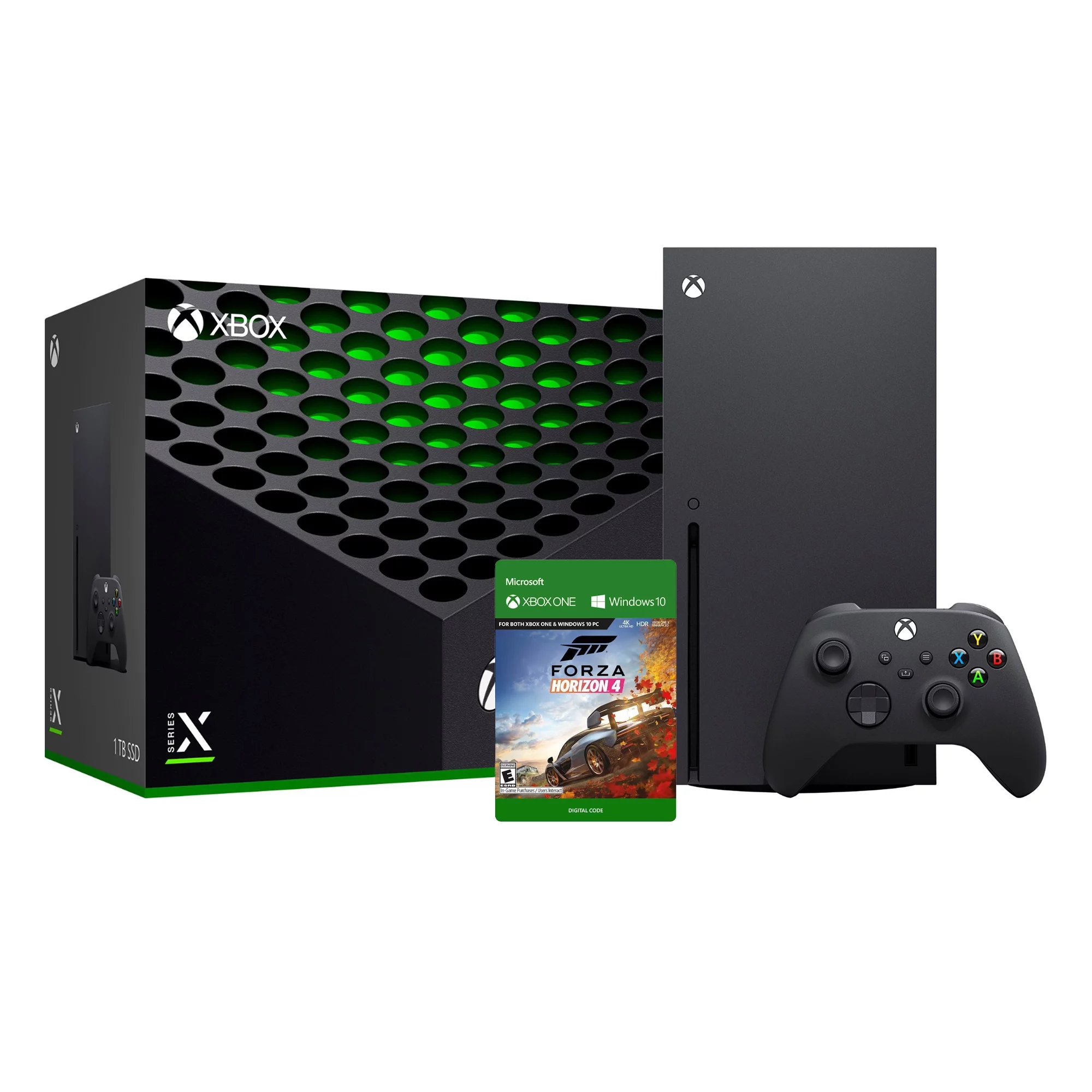 2023 Xbox Series X Game and Accessory Bundle - 1TB SSD Black Xbox X Console and Wireless Controller with Forza Horizon 4 Full Game and Mytrix HDMI 2.1 Cable for Xbox - Curated Treasures Market