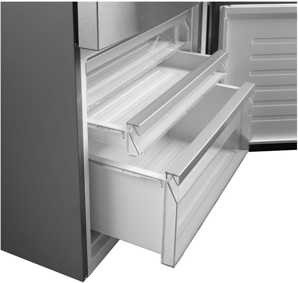 GE® ENERGY STAR® 17.7 Cu. Ft. Counter-Depth Bottom-Freezer Refrigerator