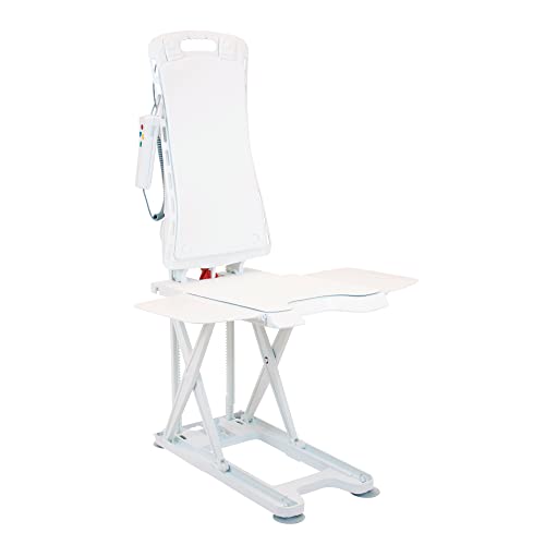 Drive Medical 477150312 Whisper Bath Lift Chair, Blue