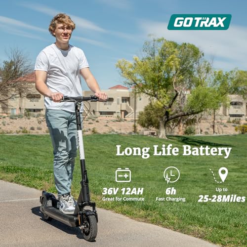 Gotrax GXL V2 Series Electric Scooter for Adults, 8.5"/10" Solid Tire, Max 12/16/28mile Range, 15.5/20mph Power by 250W/300W/500W Motor, Folding Commuting E Scooter