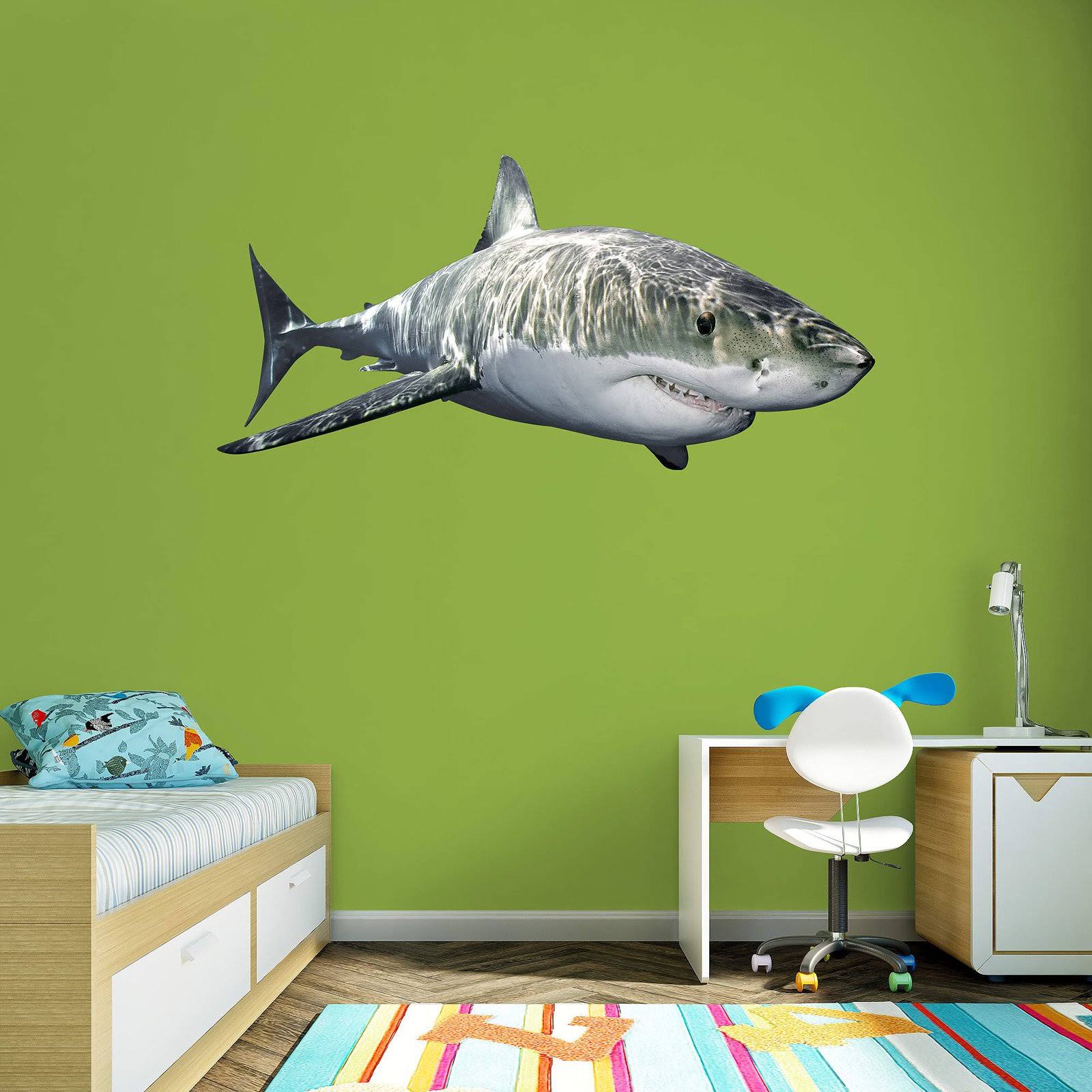 Fathead Great White Shark Wall Decal