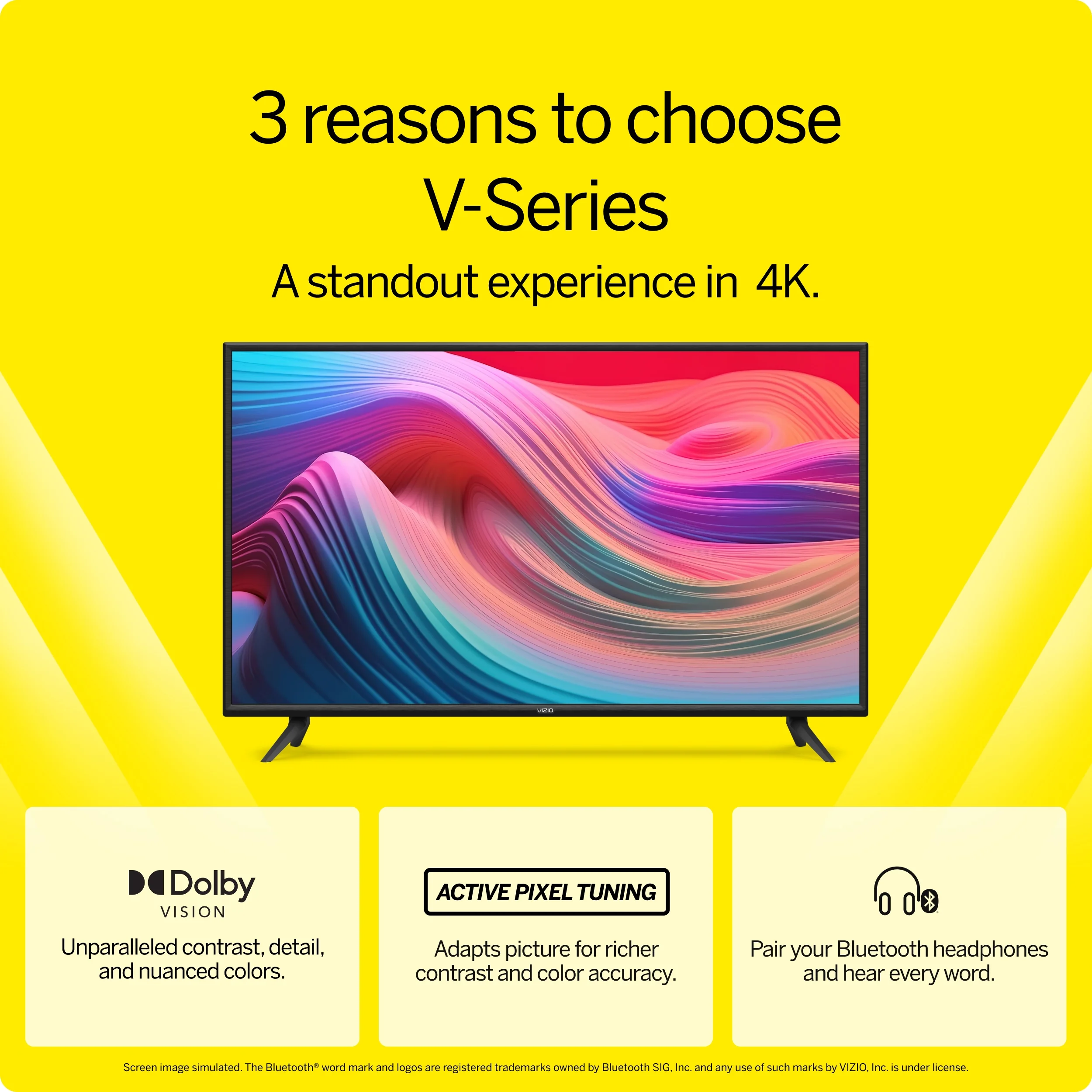 VIZIO 75 Class V-Series 4K UHD LED Smart TV V755-J04