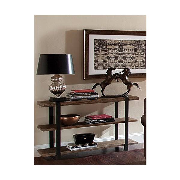 Alaterre Stowe 48x22L Reclaimed Wood Media/Console Table, Natural