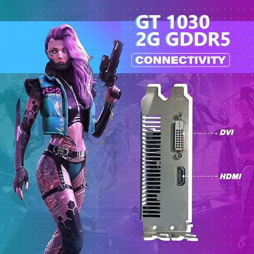HP RGB Gaming Desktop Computer, Intel Quad Core I5-6500 up to 3.6GHz, GeForce GT 1030 2G, 32GB DDR4, 1T SSD + 3T HDD, RGB Keyboard & Mouse, 600M WiFi & Bluetooth, Win 10 Pro (Renewed)