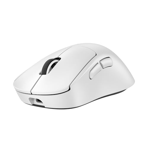 Logitech G PRO X Superlight 2 DEX Wireless Gaming Mouse, 60g pro-Grade Right-Handed Mouse with 5 programmable Buttons, USB-C Charging, 44k DPI Sensor, up to 8 kHz Polling for PC/Mac - White