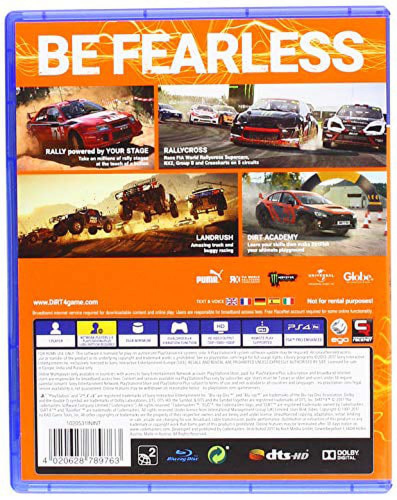 Dirt 4 (PS4)