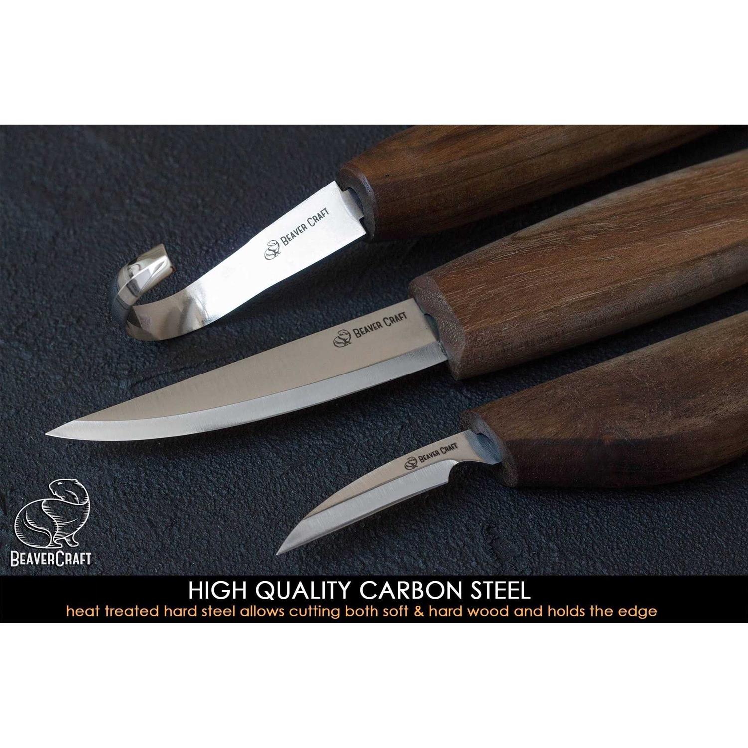 Beavercraft Wood Carving Kit Wood Carving Knife Set - Shop Hardware Tools Online Store