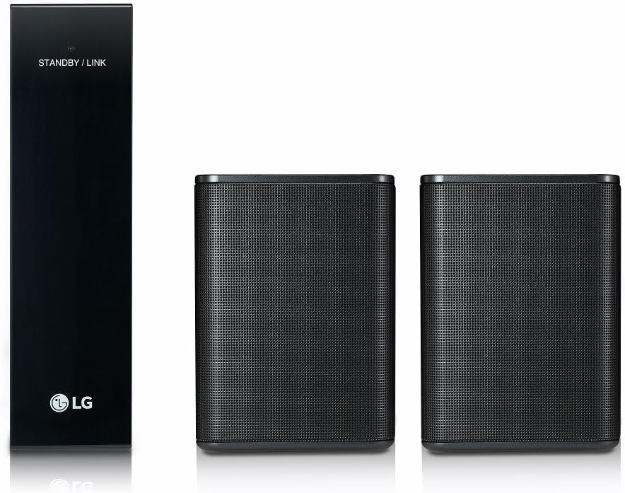 LG SN6Y 5.1 ch Full Surround Sound Wireless Expansion 560W Bundle 3.1ch High Res Audio Sound Bar w/DTS Virtual:X + 2.0 ch SPK8-S Rear Speaker Kit + Subwoofer + 2X Deco Gear HDMI Cable + Mount & More