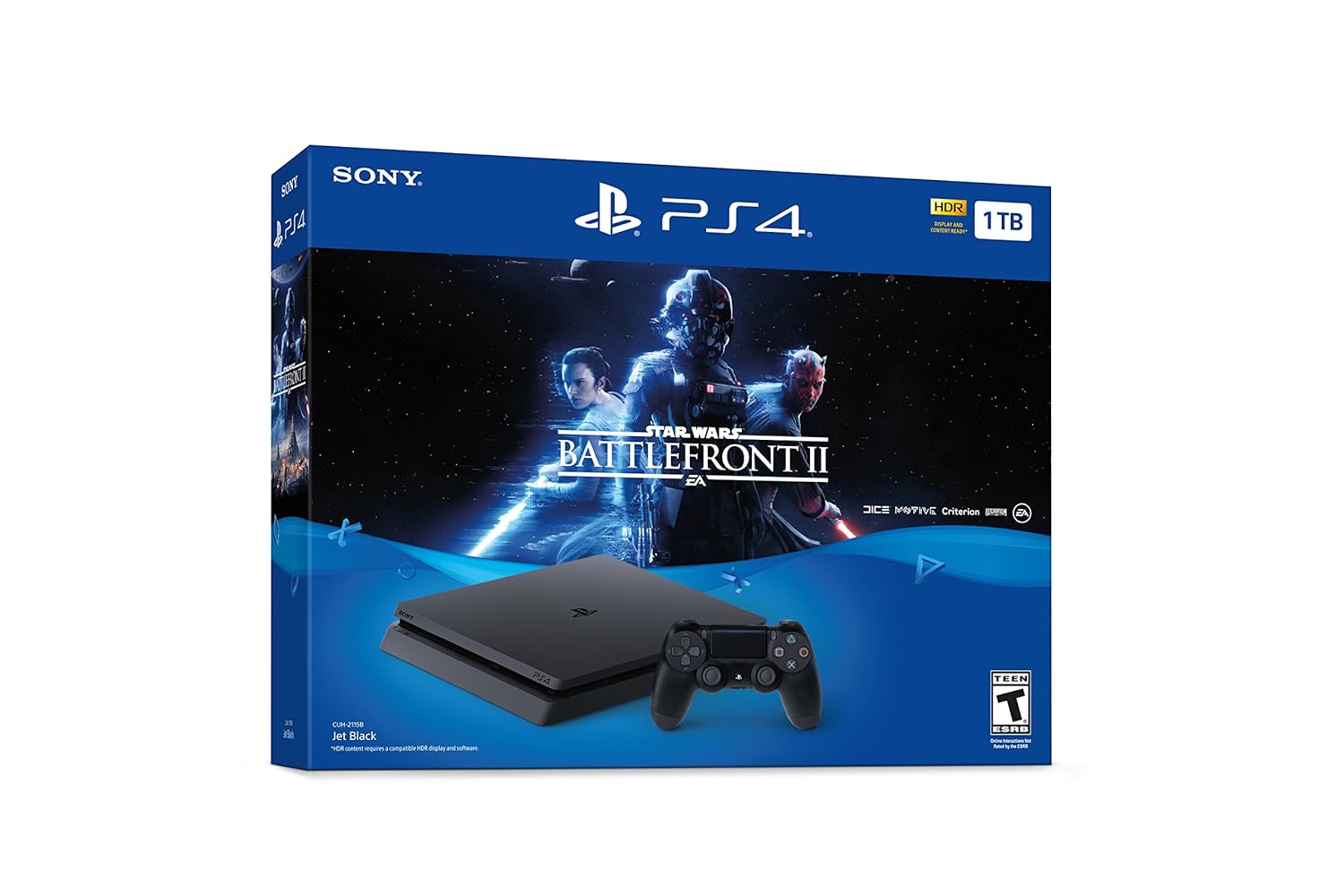 PlayStation 4 Slim 1TB Console - Star Wars Battlefront II Bundle [Discontinued]