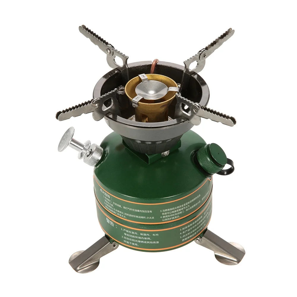 BRS Camping Hiking Portable Integrated Non-preheating Gasoline-burning Fuel Gasoline Camping Fishing Picnic Furnace Boiler Cooker