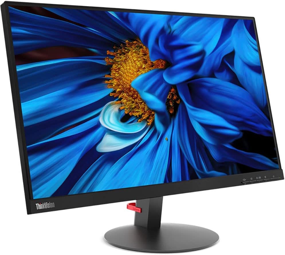 Lenovo ThinkVision S24e 23.8-Inch Full HD WLED Backlit LCD Monitor 1920 x 1080 - 16.7 Million Colors - FreeSync - HDMI - VGA - Raven Black