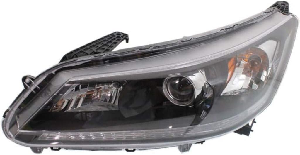 For Honda Accord Headlight Assembly 2013 2014 2015 Pair Driver and Passenger Side Halogen Sedan EX/EX-L/LX/Sport V4 2.4L For HO2502151 | 33150-T2A-A01