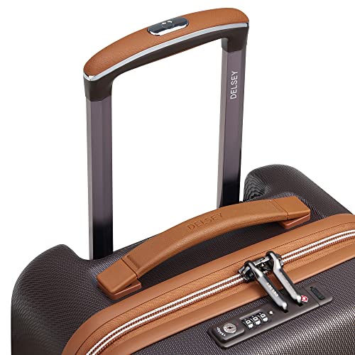 DELSEY PARIS Chatelet Air 2.0 Hardside Luggage with Spinner Wheels, Angora, Checked-Large 28 Inch