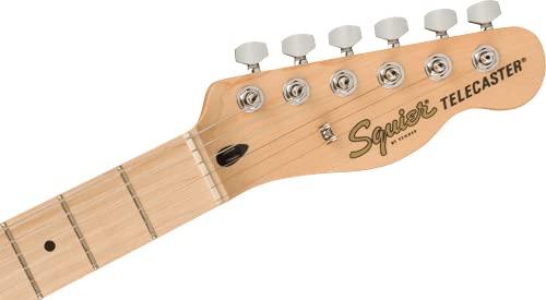 Squier Affinity Series Telecaster Electric Guitar, with 2-Year Warranty, Butterscotch Blonde, Maple Fingerboard, Left-Handed
