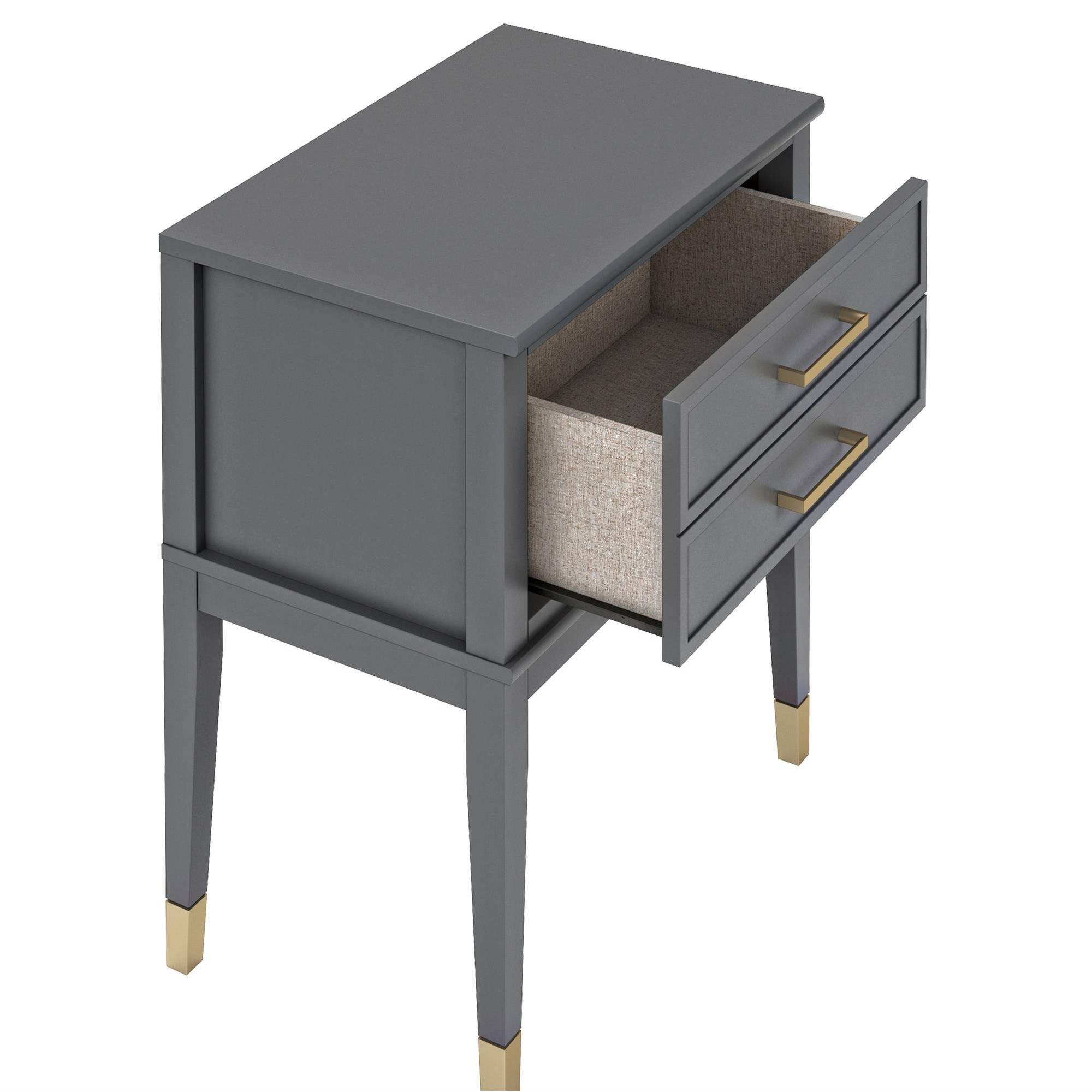 CosmoLiving Westerleigh End Table, Gray