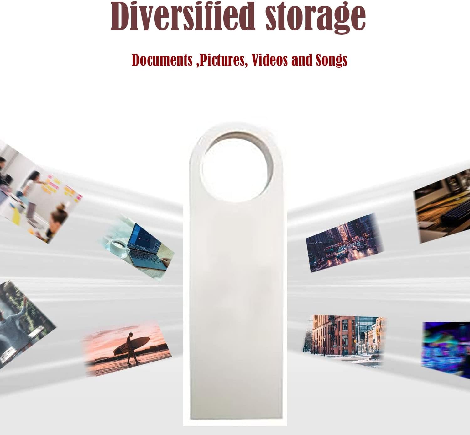USB Flash Drive 512GB USB 3.0 Thumb Drive, Business Traveler Memory Stick for External Storage of Data
