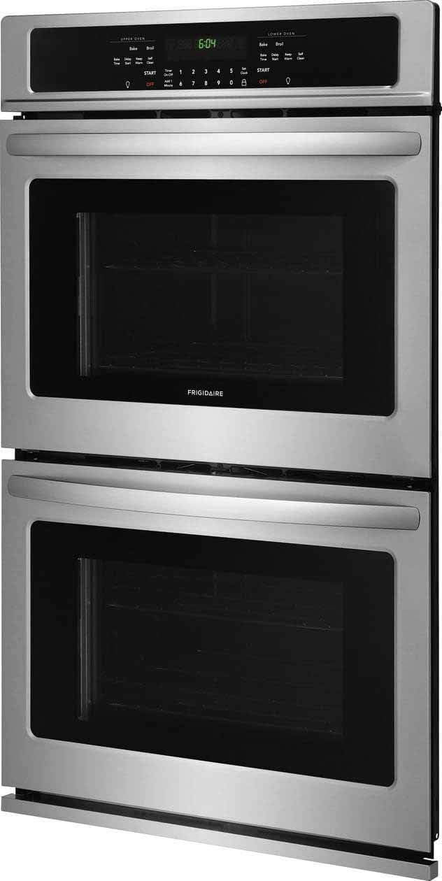 Frigidaire FFET2726TS 27 Inch 7.6 cu. ft. Total Capacity Electric Double Wall Oven with 2 Oven Racks, in Stainless Steel