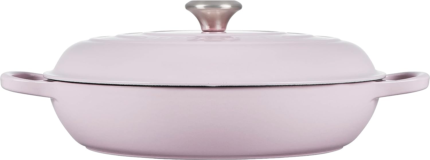 Le Creuset Enameled Cast Iron Signature Braiser, 5 qt., Shallot