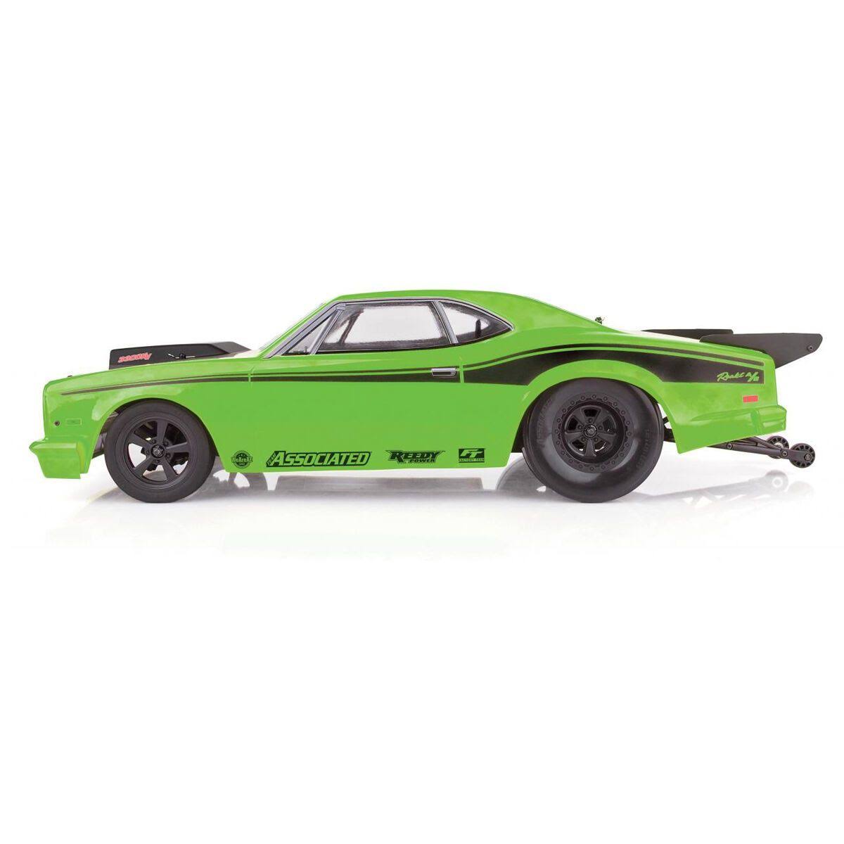 Team Associated ASC70026C Green DR10 RTR Brushless Drag Race Car Combo