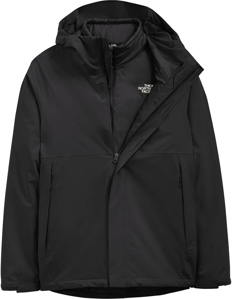THE NORTH FACE Men's Carto Triclimate Waterproof Jacket, TNF Black, Medium
