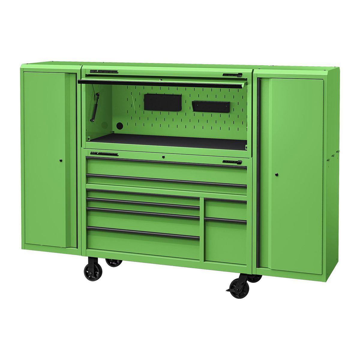 U.S. GENERAL 22 in. End Locker, Series 3, Blue