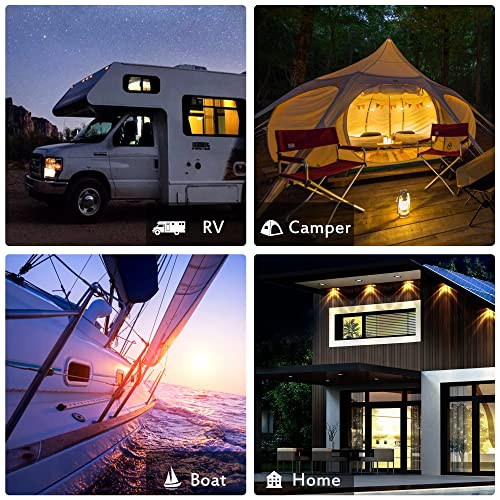 JJN Bifacial 200 Watt Solar Panel 12V 10BB Monocrystalline Solar Panels High Efficiency Solar Module for RV Home Battery Charging Farm Trailer Camper Marine Off Grid System Single Piece