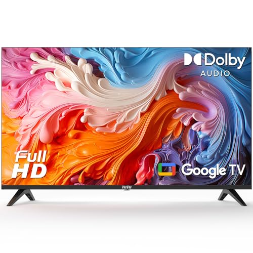 TuTu Google Smart TV Widescreen High Definition Slim Design