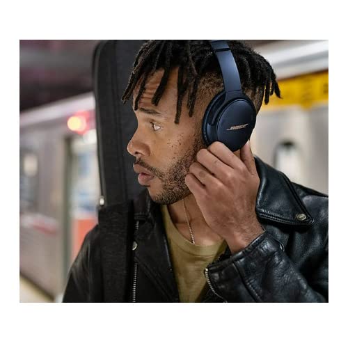 Bose QuietComfort 45 Bluetooth Wireless Noise Cancelling Headphones - Triple Black (Renewed)