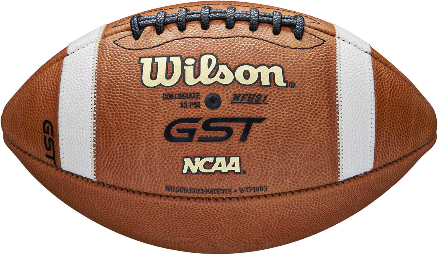 WILSON GST Leather Game Football - Official