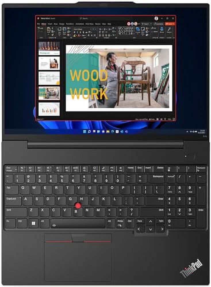 LENOVO ThinkPad E16 Gen 1 16.0" IPS Display Laptop (AMD Ryzen 7 7730U 8-Core, 24GB RAM, 512GB PCIe SSD, AMD Radeon, 60 Hz Wide UXGA (1920x1200), Fingerprint, Win 10P) with Dockztorm Hub