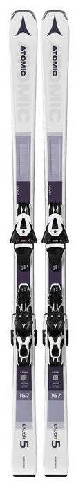 Atomic Savor 5 New Ski with Bindings 158 (Red)