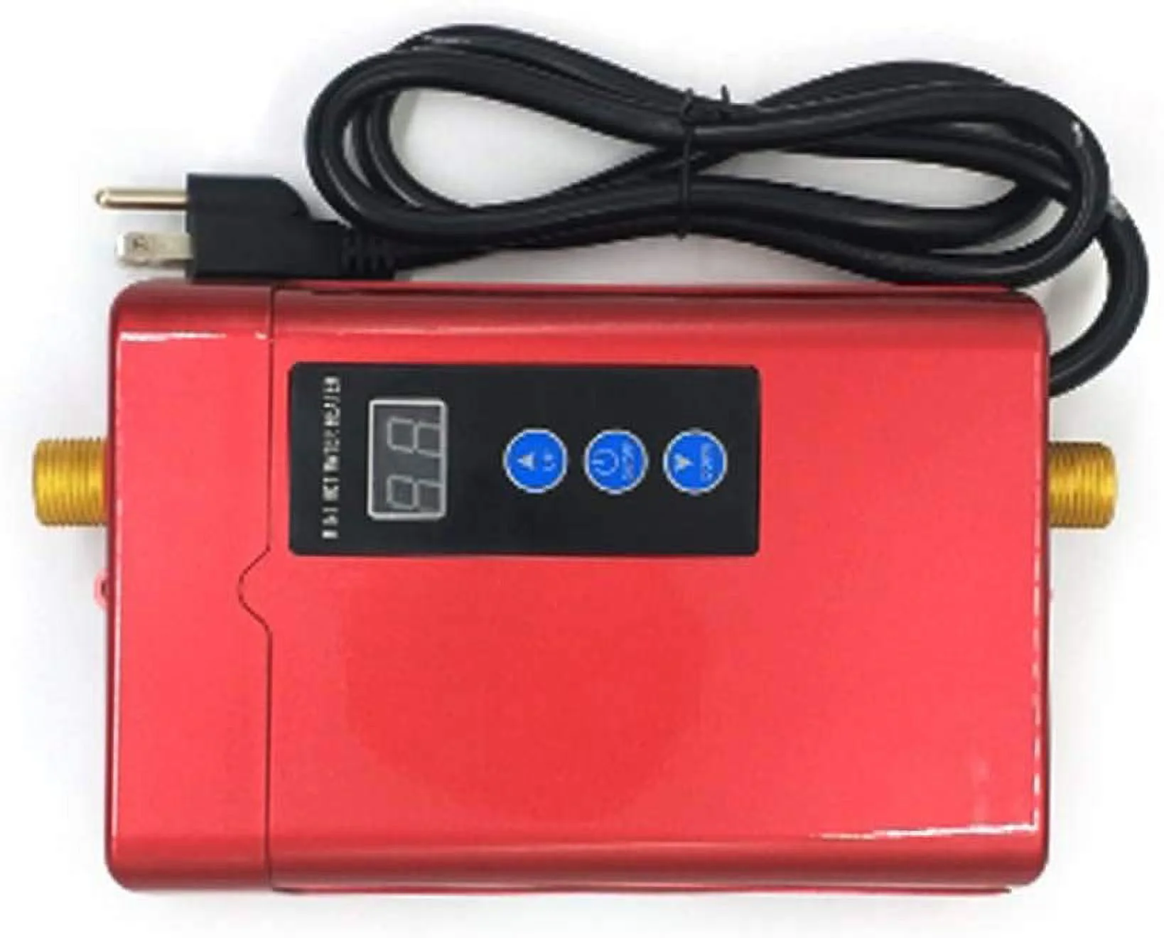 OUKANING Electric Water Heater Mini Tankless Instant Hot Water Heating for Kitchen Shower