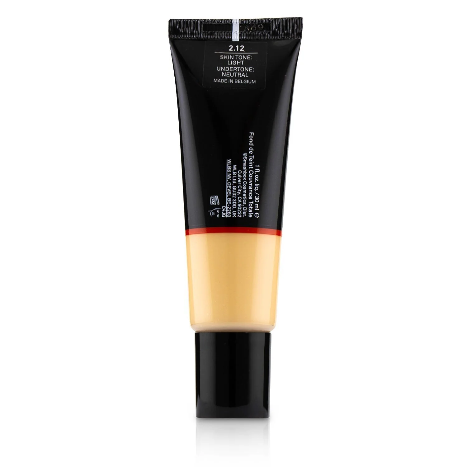 Smashbox Studio Skin Full Coverage 24 Hour Foundation - # 1 Fair With Cool Peach Undertone  30ml/1oz