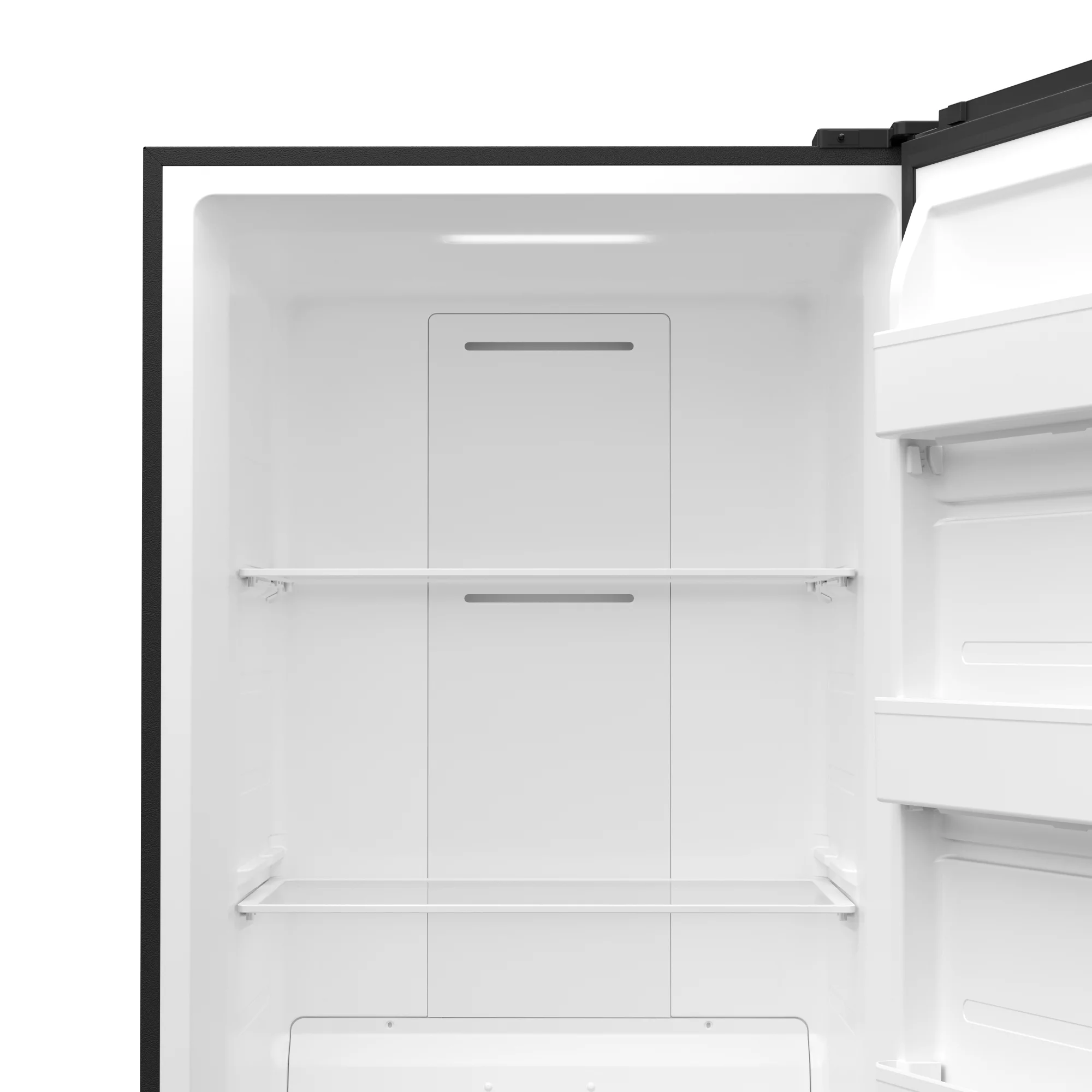 Upright Convertible Refrigerator Freezer 21 cu. ft. Silver