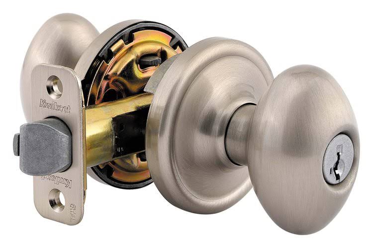 Kwikset 740l-514sgc Laurel Entry Door Lock Smart Key Iron Black Finish with New Chassis