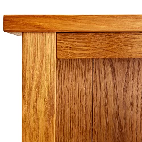 3-Tier Bookcase Solid Oak Wood, Wooden Bookshelf cabinets Display Shelves Organizer for Books, Magazines, documents, CDs, Records, collectables Home Office, 27.6"x8.9"x32.3"