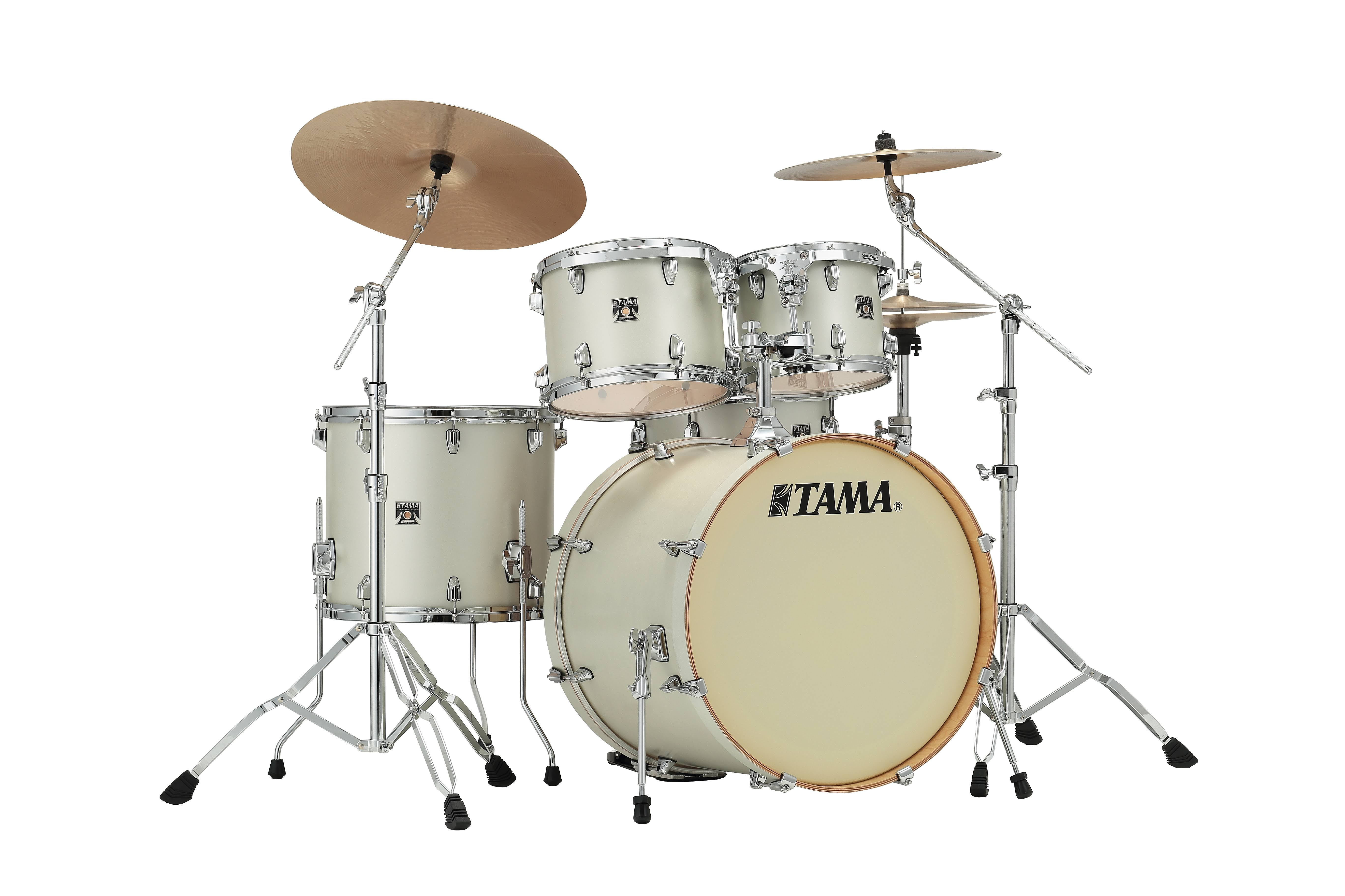 Tama CL52KS 5-Piece Superstar Classic Shell Pack - Satin Arctic Pearl White