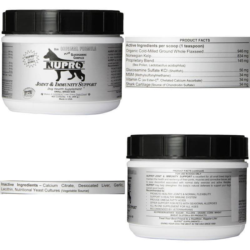 Nupro Joint u0026 Immunity Support - 20 lb