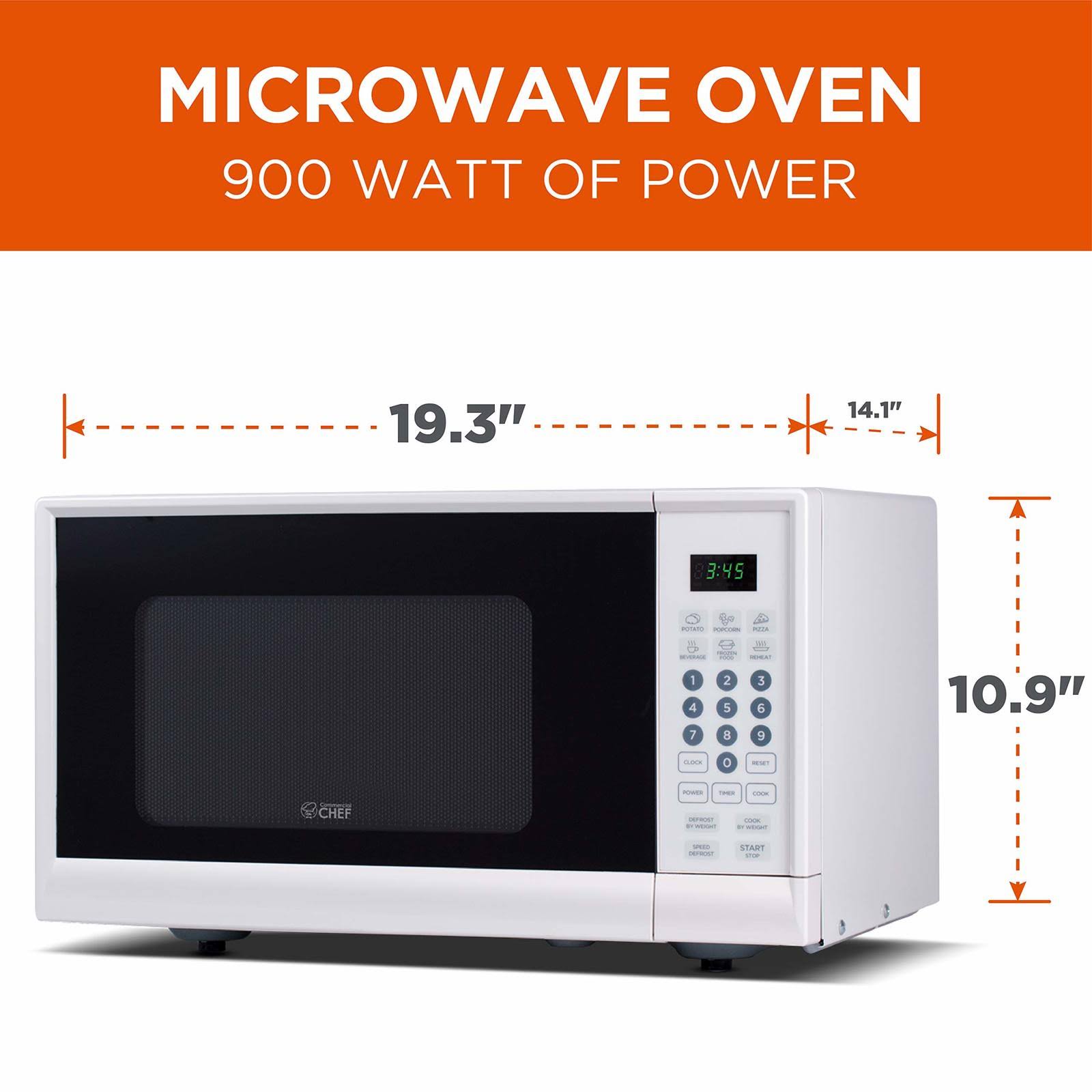 Westinghouse 0.9 Cu. ft. Microwave, White