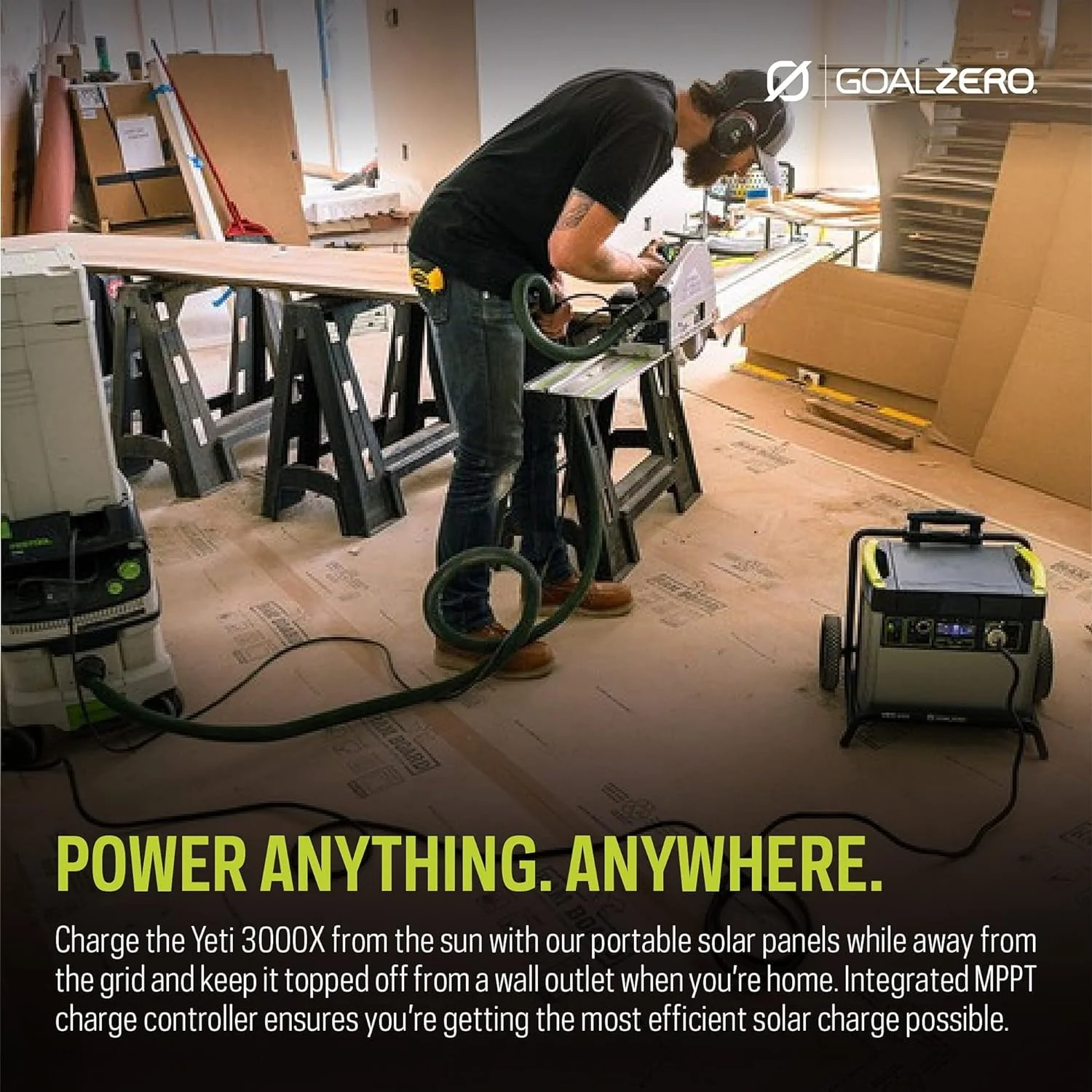 Goal Zero Yeti 3000X Portable Power Station 3032Wh Lithium Battery Generator 2000 Watt AC Inverter Home Backup